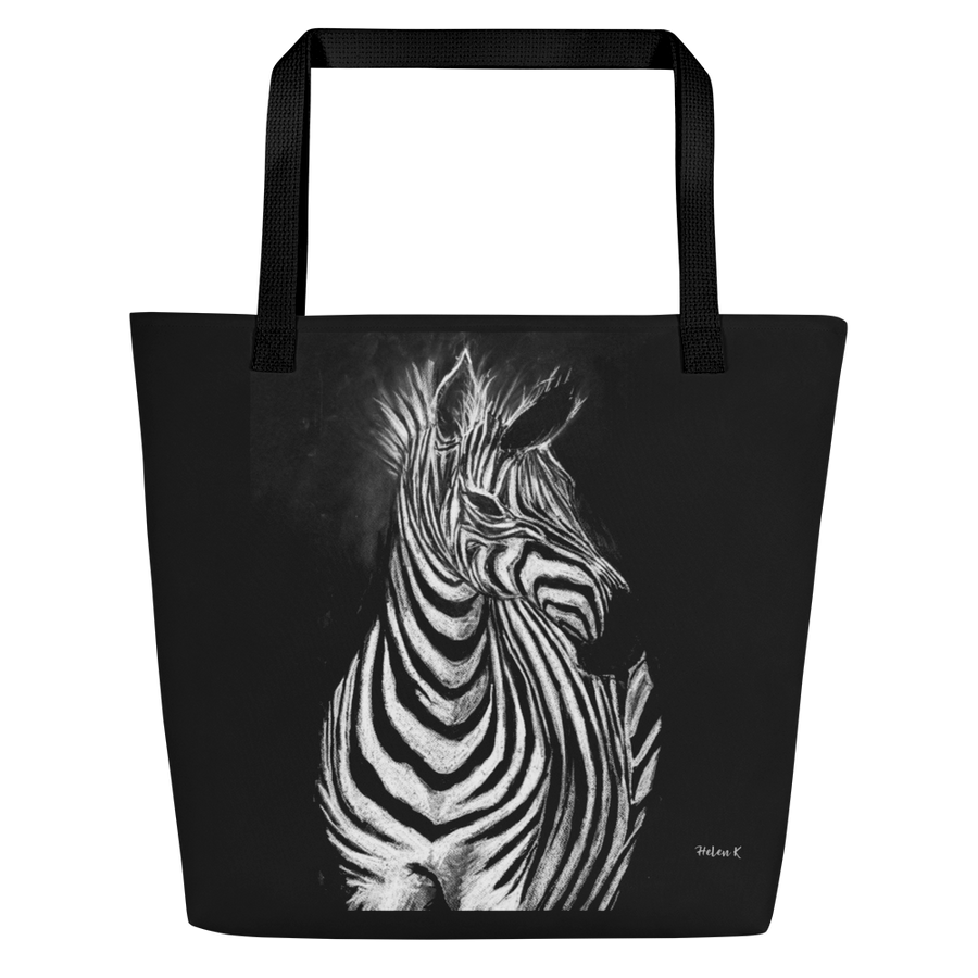 Zebra Beach Bag